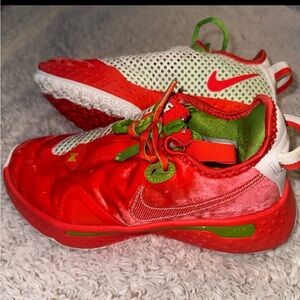 Nike Red and Green Sneakers